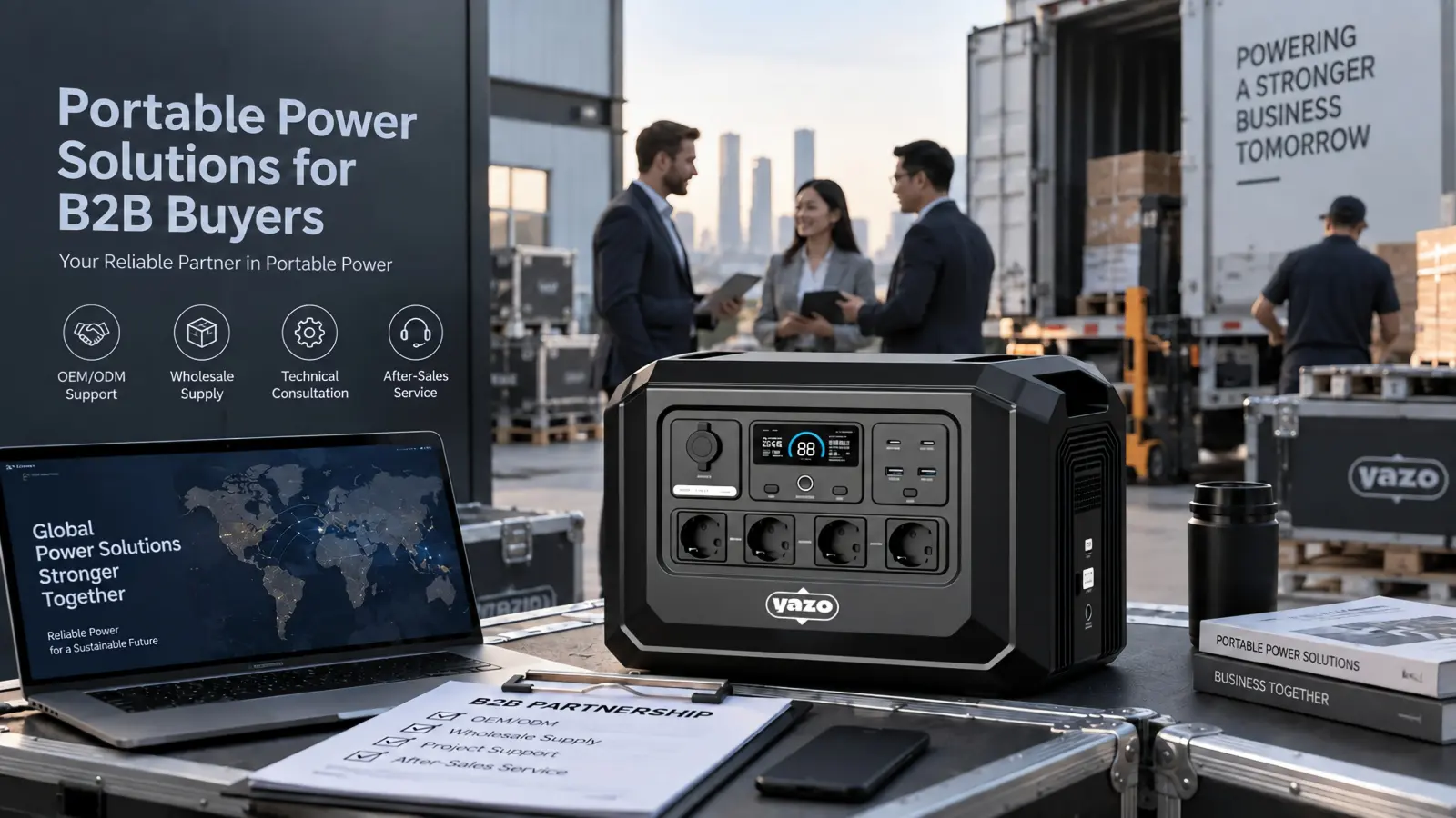 page-1-1 YAZO SP-6000 portable power station