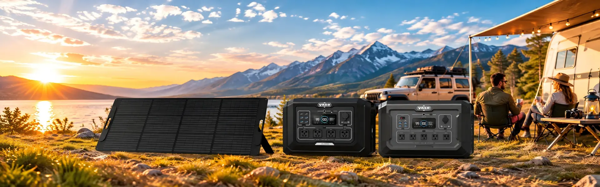 YAZO portable power solutions for backup outdoor worksite and mobile applications