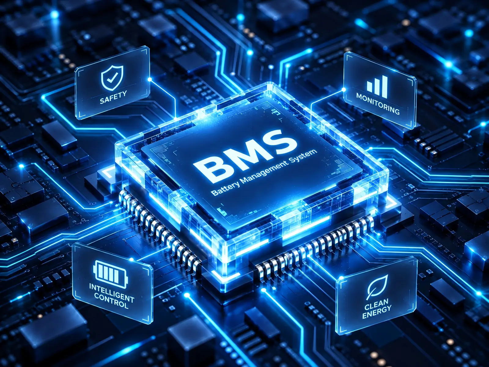 Intelligent BMS battery management and protection system