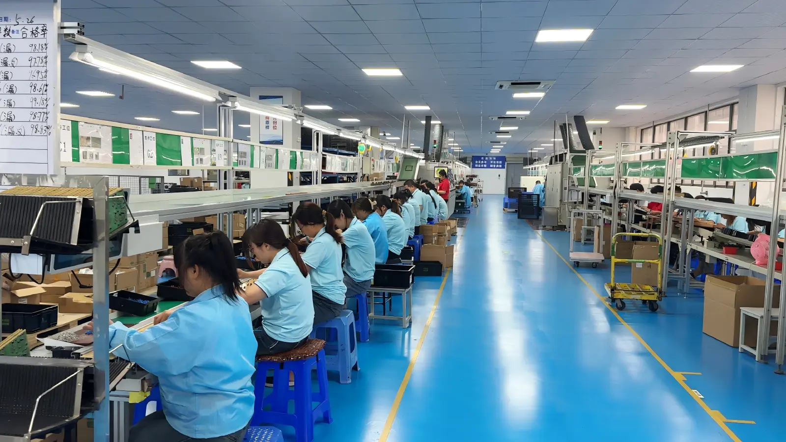 Portable Power Station Assembly Line Portable power station assembly production line in Foshan factory