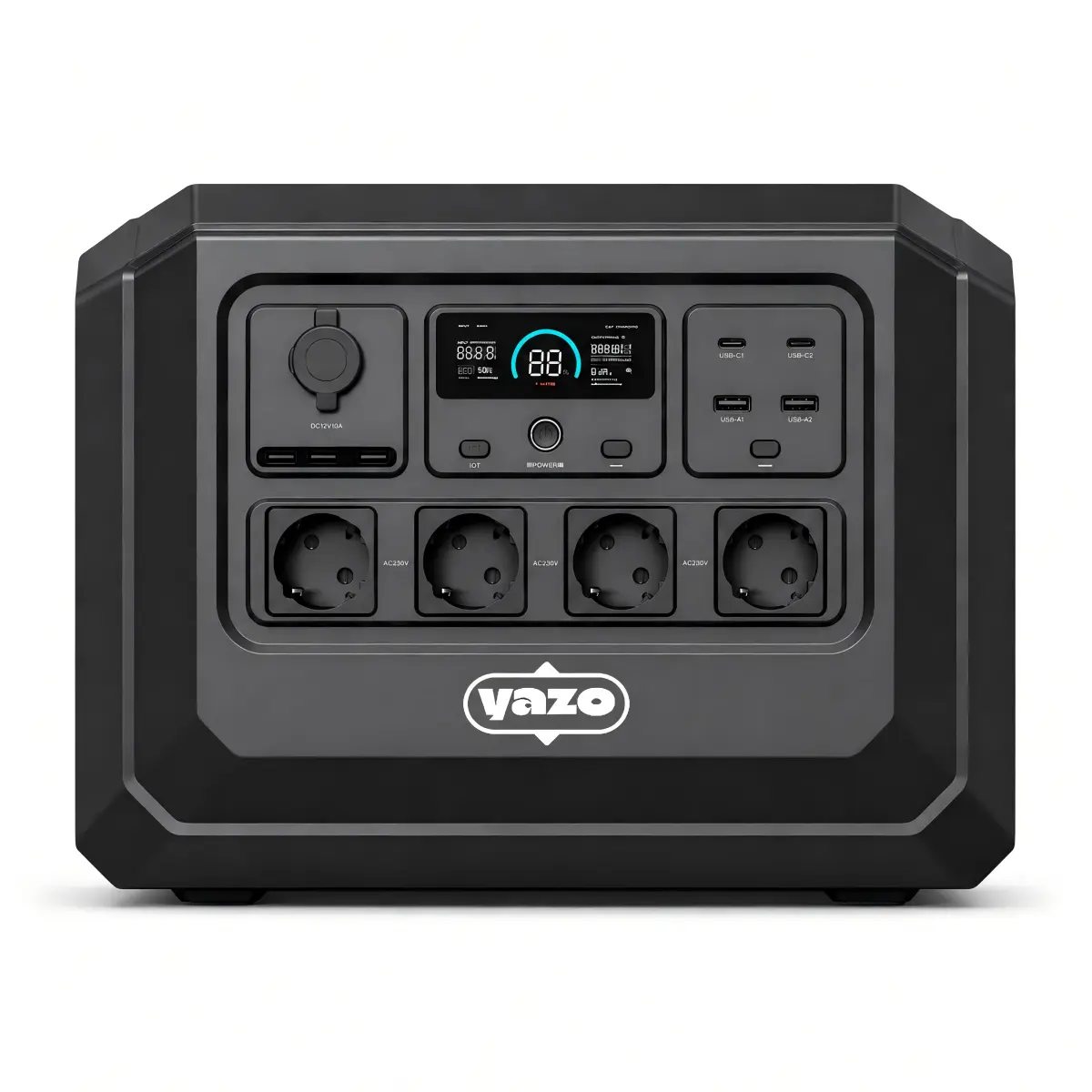 YAZO Portable Power Station Regional Configuration YAZO portable power station for regional voltage and plug configuration